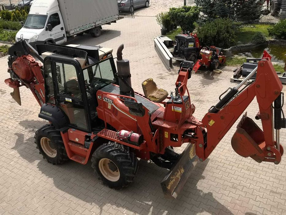Utilaj Ditch Witch RT 115 trencher/plug vibrator/excavator/dozer blade