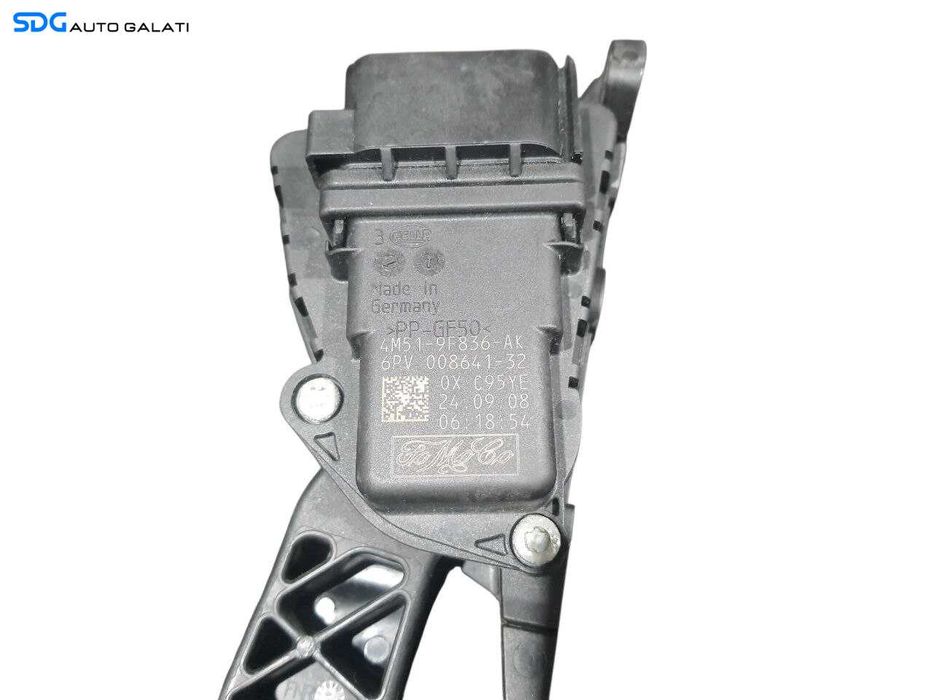Pedala Acceleratie Ford Focus 2 2004 - 2010 Cod 4M51-9F836-AK 6PV008641-32 [N2881]