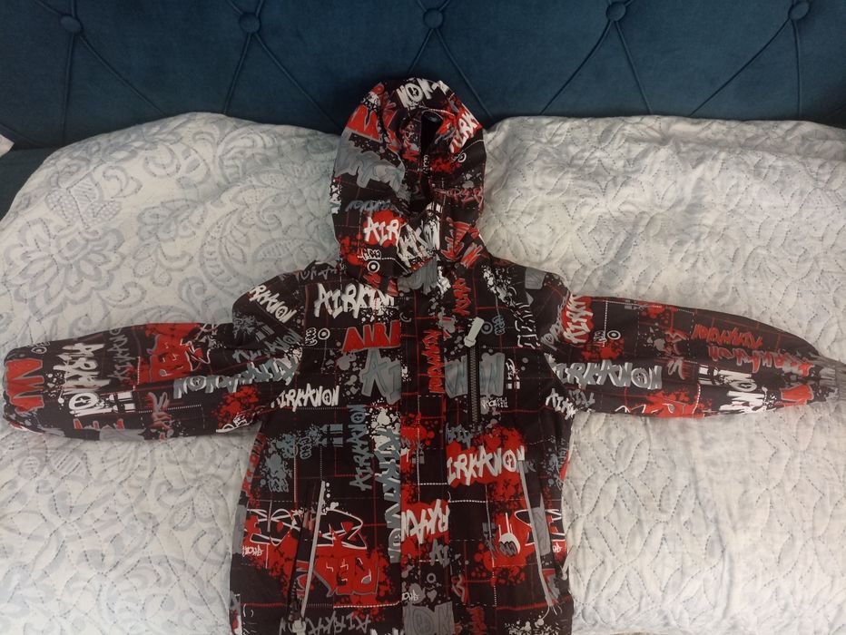 Ветровка на флисе на рост 104 на 4-6 лет