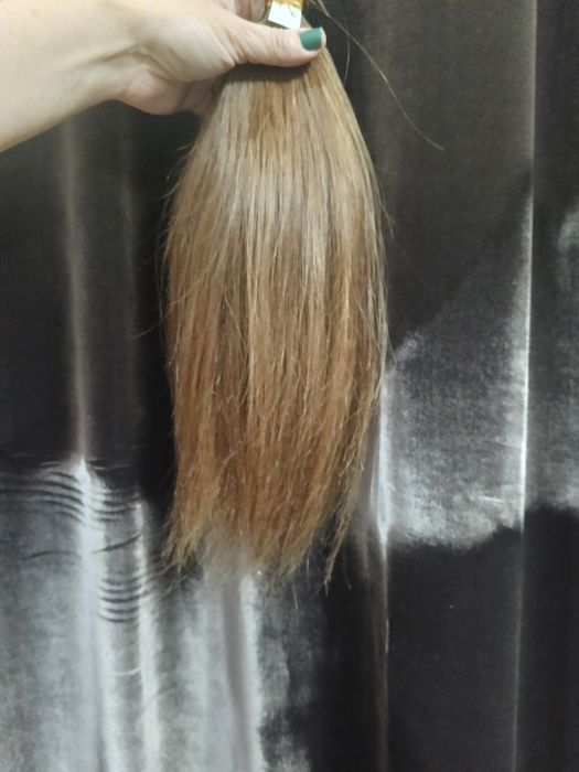 Продам натуральные русые волосы