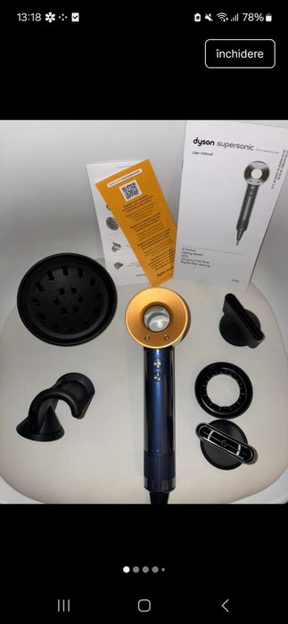 Uscator de par Dyson Supersonic