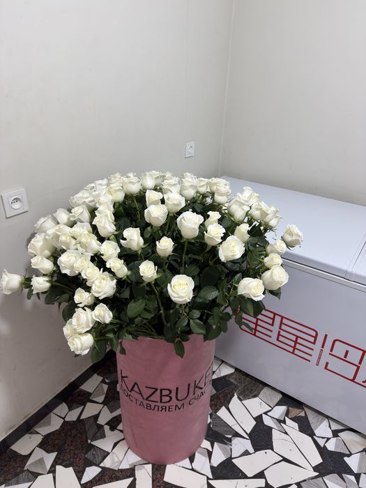 Цветы 94 штук беллый светы