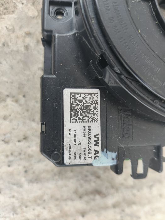 5K0953569T Spirala volan VW Golf Passat Touran Jetta Leon Altea  2009-2014