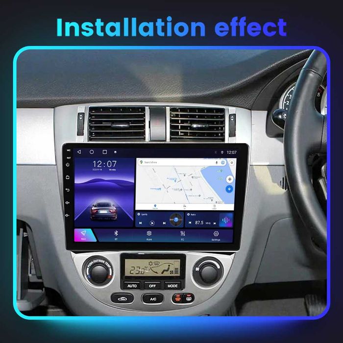 Navigatie Android 14 Chevrolet Lacetti 2003 - 2010 Waze CarPlay CAMERA
