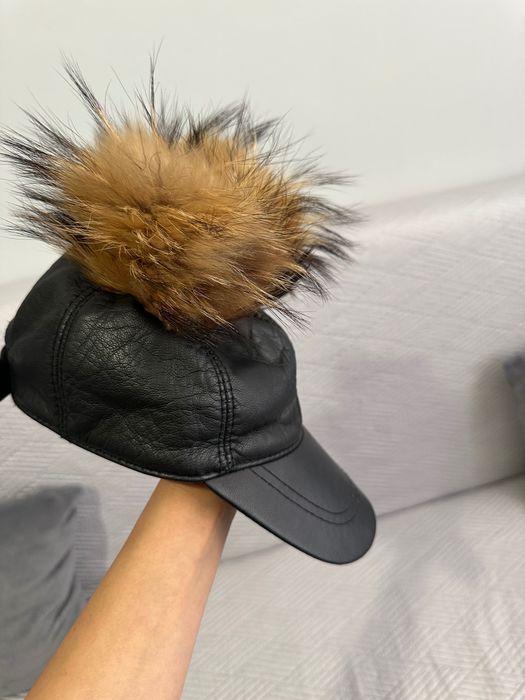 Палто естествен косъм