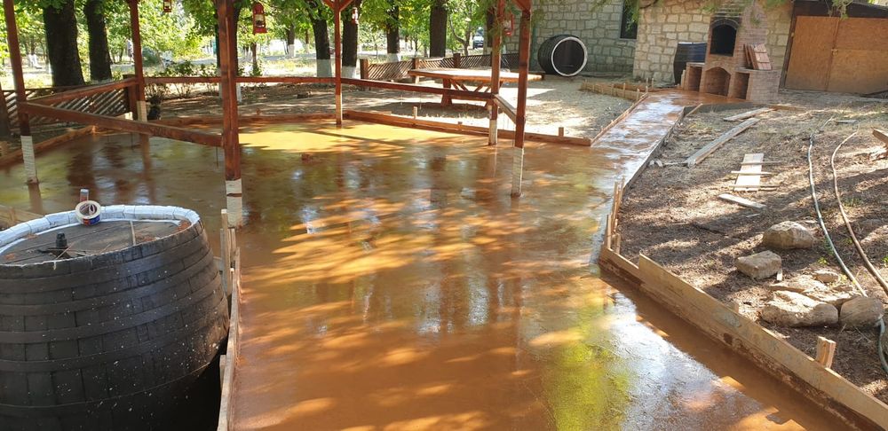 Turnare sapa din Beton cu Elicopter, Beton Elicopterizat cu cuart