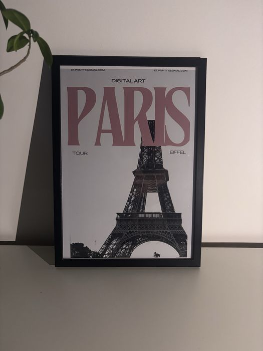 Poster Paris || wall art