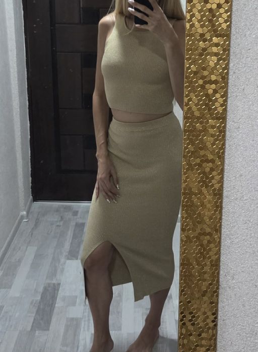 Дамски златист комплект Zara