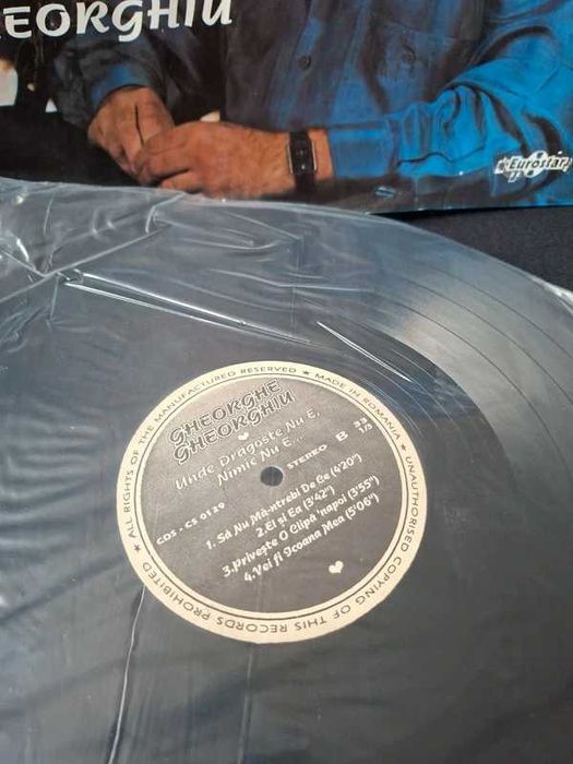 Vinil: Unde dragoste nu e, nimic nu e - Gheorghe Gheorghiu