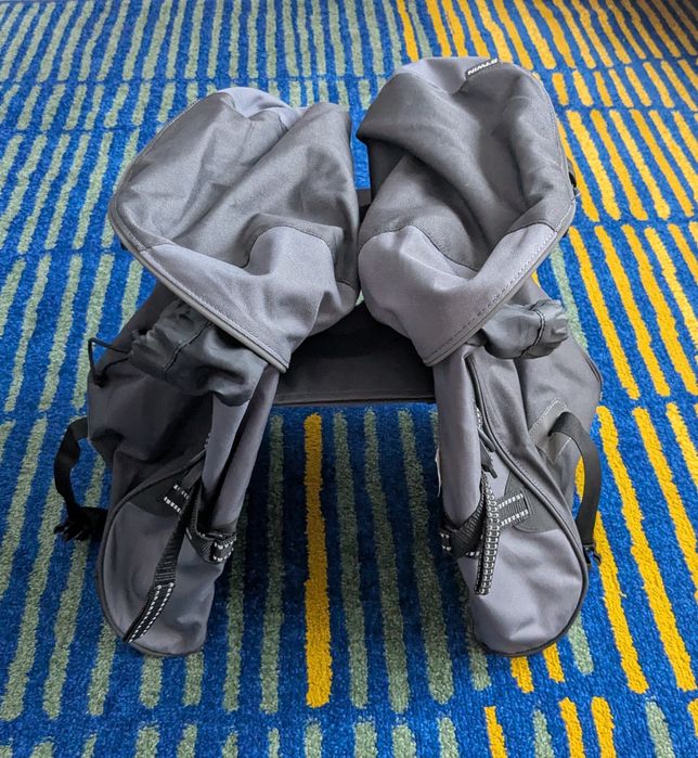 Geanta dubla pentru bicicleta - 2x15L