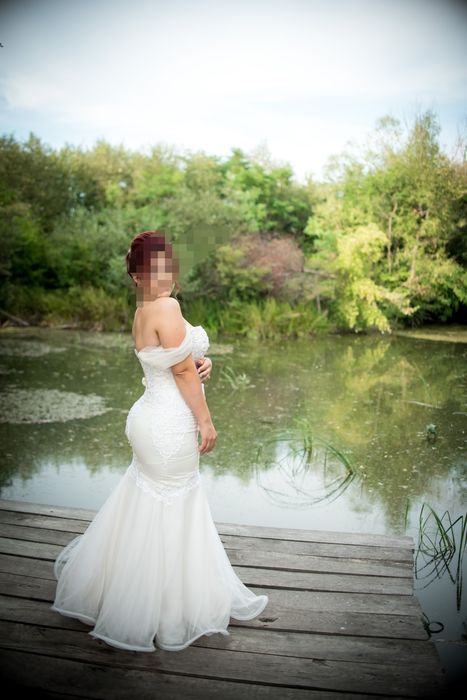 Rochie de mireasa tip sirena