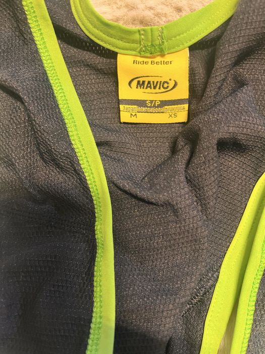 Pantaloni scurzi cu bretele ciclism  marime S