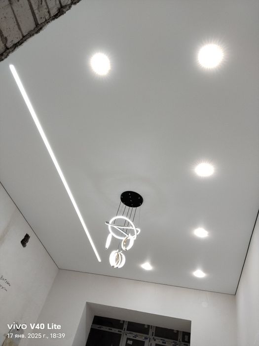 Натяжные потолки 800т