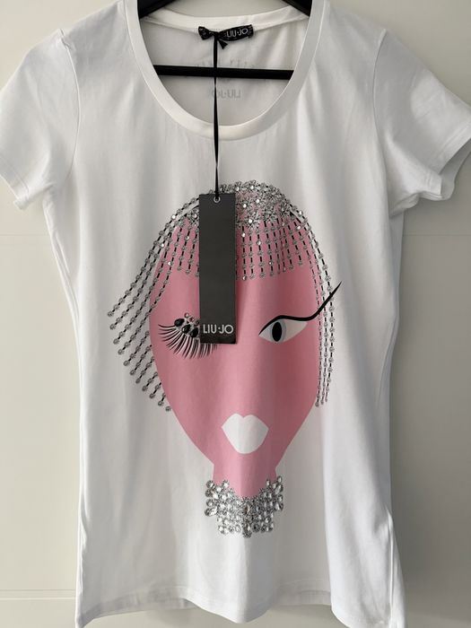 LIU JO Print T-shirt - white