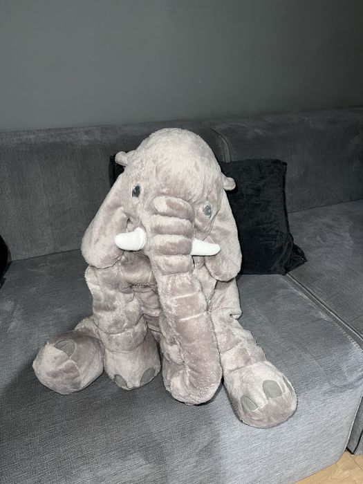Слон Плюшена играчка икеа