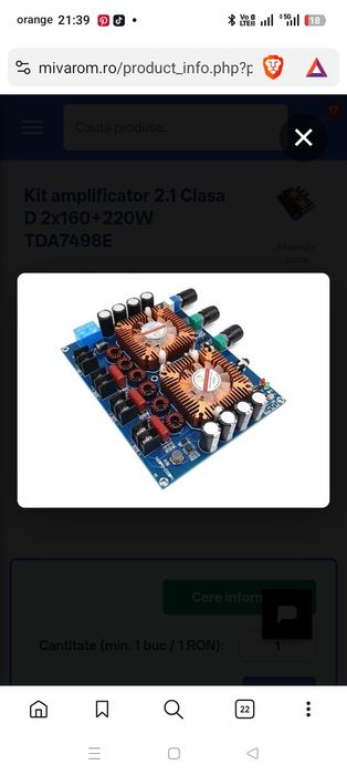 Reparați electronice.
