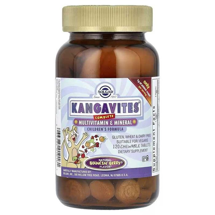 Solgar Kangavites Multivitamin Mineral Kangavites минералами