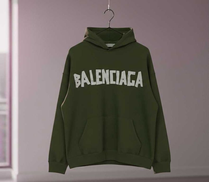 NEW! Hoodie суитчъри с BALENCIAGA принт! 8 ЦВЯТА. Или с ТВОЯ идея!