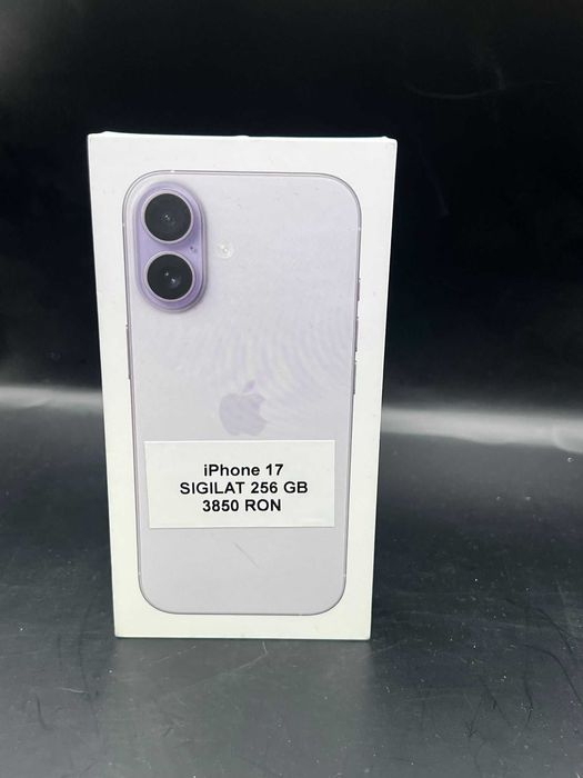 iPhone 17 Lavender / Sigilat / 256 GB * Krom Amanet Margeanului *