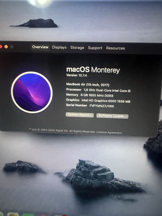 Macbook 13 air (2017)