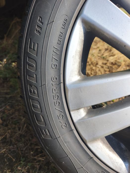 Roată de rezervă 215 55 R16 gama VAG Passat Touran Eos A3 A4 Tiguan Golf Yetta 215 55 R16