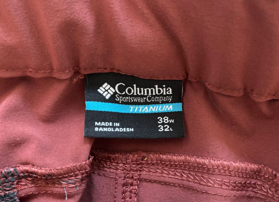 Туристически панталон за преходи Columbia w38 l32