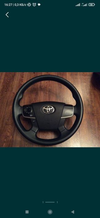 Руль toyota camry 50