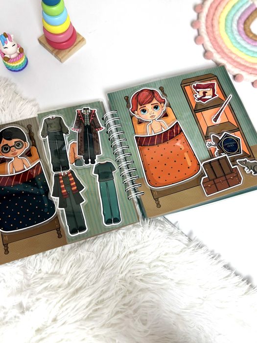 Книга "Harry Potter" велкро албум