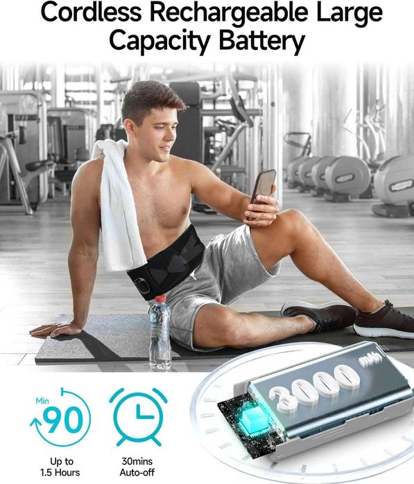 ALLJOY Безжичен нагревателен колан  за болки в гърба