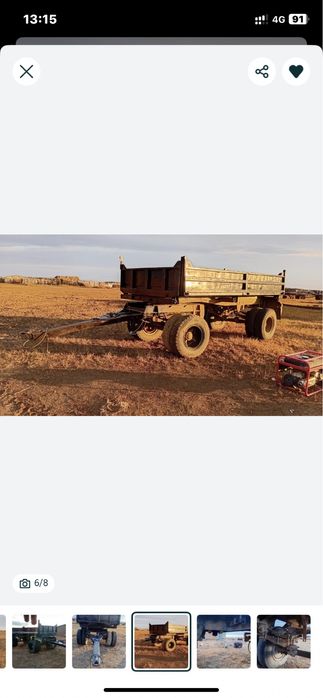 Алматинка прицеп Самосвал Обмен или продам