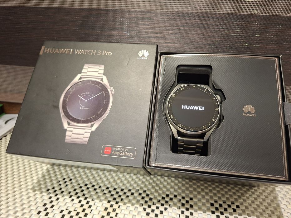 Huawei Watch 3 Pro Titanium, 48mm, GPS + Cellular  (LTe / eSim), Full Box