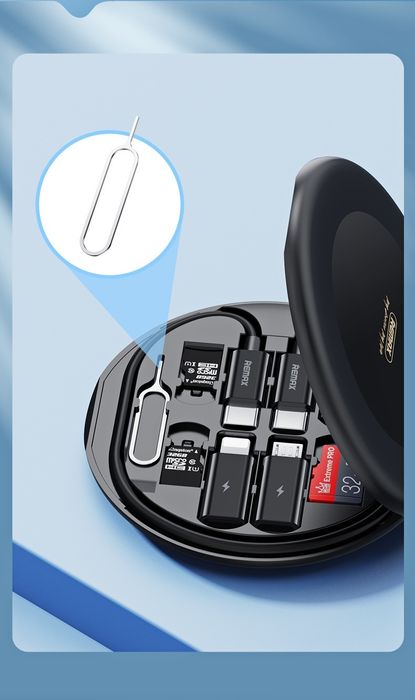 Remax RP-W80 Wireless Charger 15W Multifunctional Data Cable Set 60W