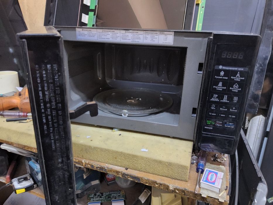 Отличная микроволновка LG