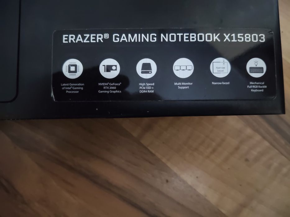 Medion erazar X15803  gaming i7 gen8