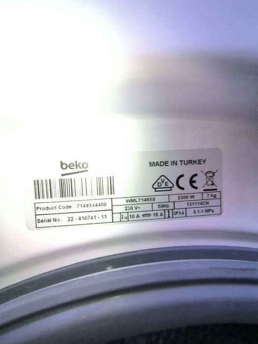 Mașina de spălat, BEKO