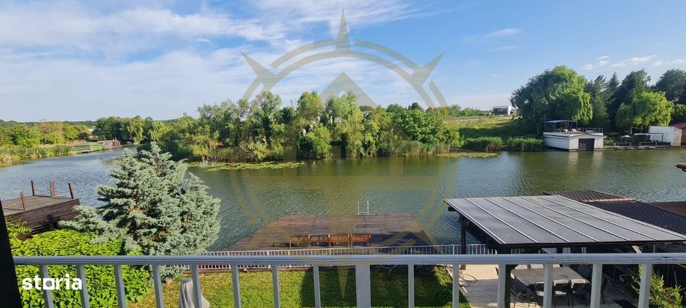Dom00442 - vila deosebita la lac cu ponton si piscina snagov
