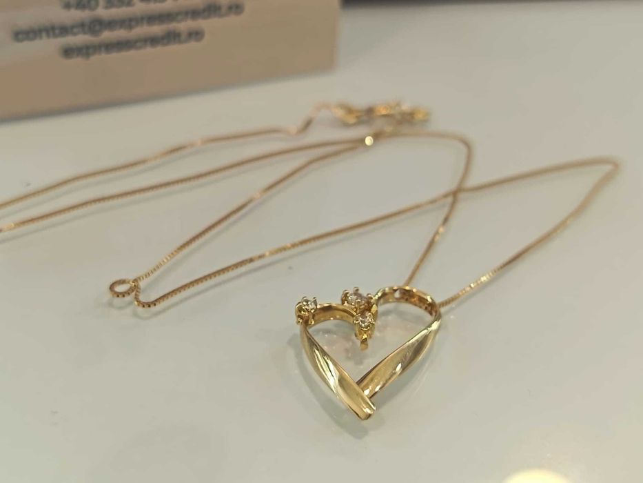 (AG41) Colier aur 18K b5927.3 Certificat de garantie