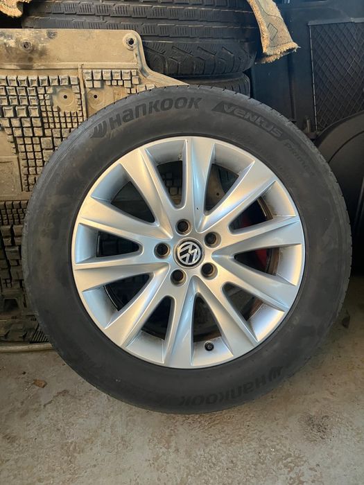 Vând  Jante cu anvelope vara Hankook 2023 Seat / VW / Skoda / Audi 235