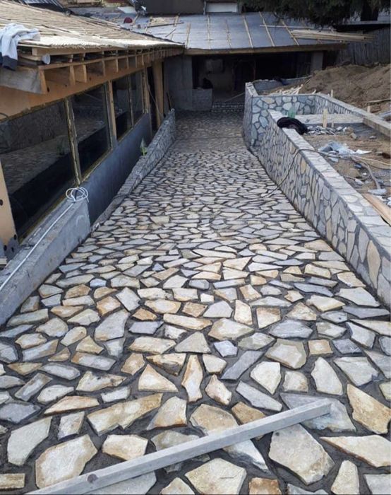 Piatra Naturala de placat Amenajari de gradini exterioare