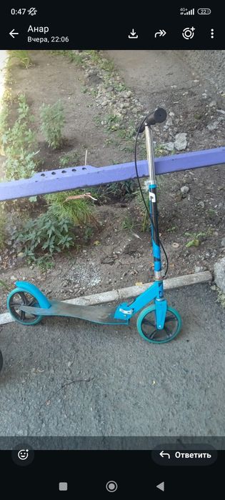 Продам велосипед и самокат