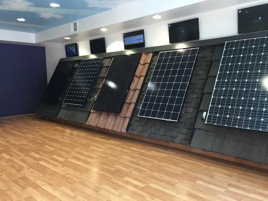 Установка солнечных панелей\ Quyosh panel o’rnatish