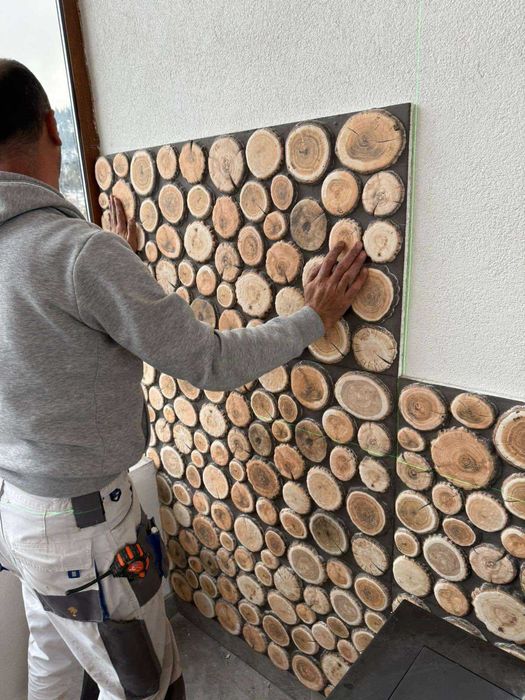 3D Декоративни Панели Имитиращ Трупчета