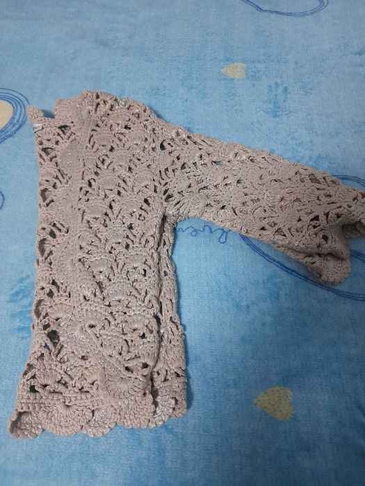 Bolero Mark and Spencer gri perlat, tricotat, mas. S