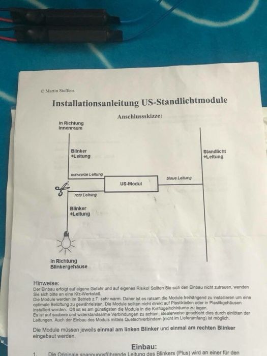 US модул за мигачи