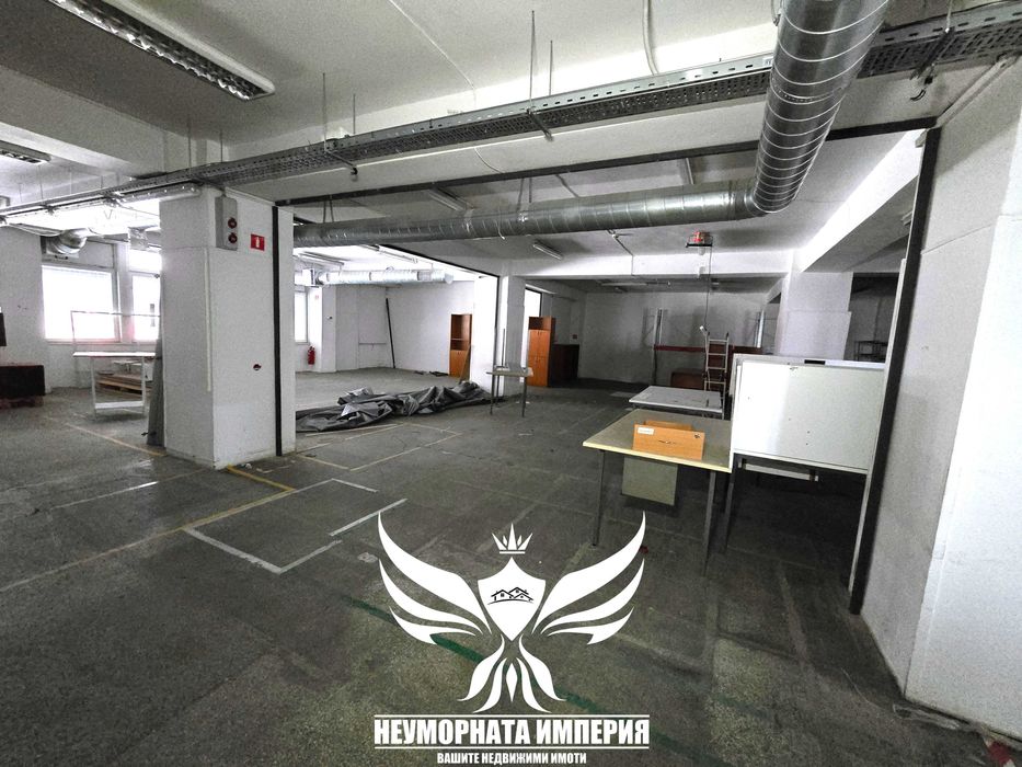 Под наем помещение, офис, склад, цех ателие 357кв.м гр.Пловдив западен