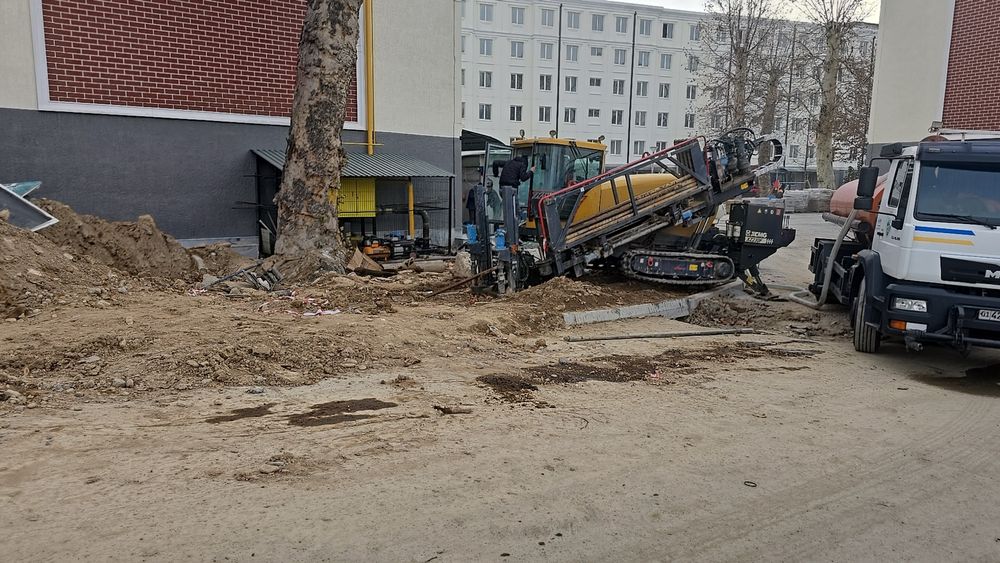 Горизонтальный бурение гнб прокол хизмати  йер тешиб утказамиз лубой.