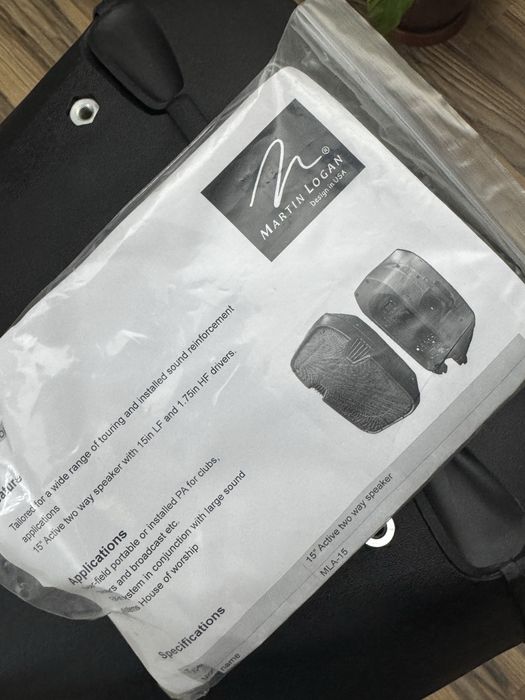 Активная колонка, Martin Logan 800wat