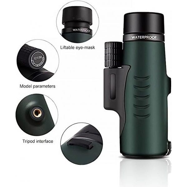 Monoclu, Telescop, EASYLIGHT 10x42, Tripod, Atasare SmartPhone, Nou