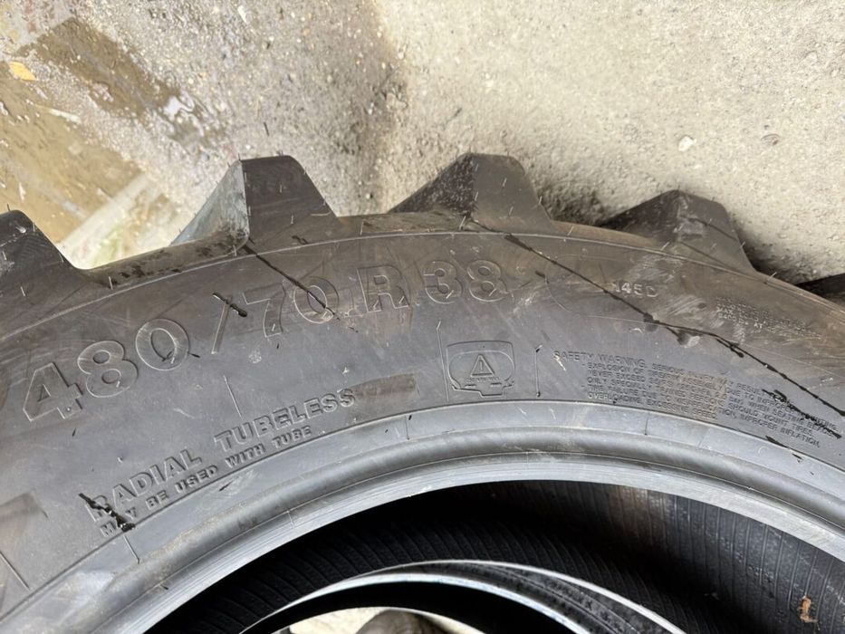 ANVELOPA 480/70 R38 VREDESTEIN TRAXION+ 145D TL ( DOT 2021 )  Cauciucuri tractor, Fiat, Case, Fendt, John Deere, New Holland, Massey Ferguson, UTB   C