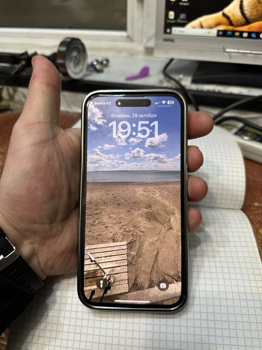 Айфон 14 pro max dual sim 256g gold обмен